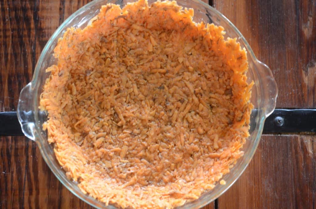 Sweet Potato Crust Quiche| PaleoScaleo.com