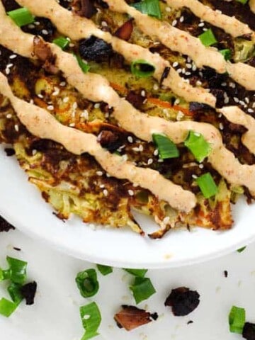 Okonomiyaki (Japanese Cabbage Pancake)