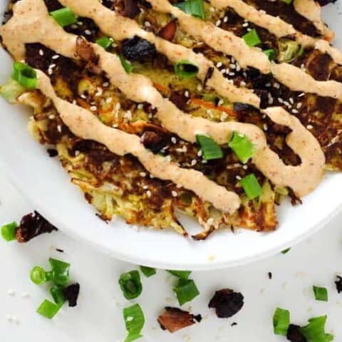 Okonomiyaki (Japanese Cabbage Pancake)