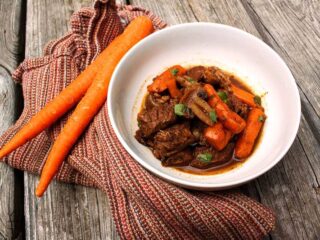 Balsamic Braised Beef Stew | PaleoScaleo.com