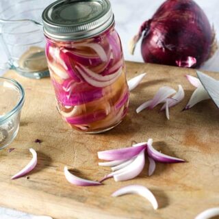 Perfectly Tangy Pickled Red Onions