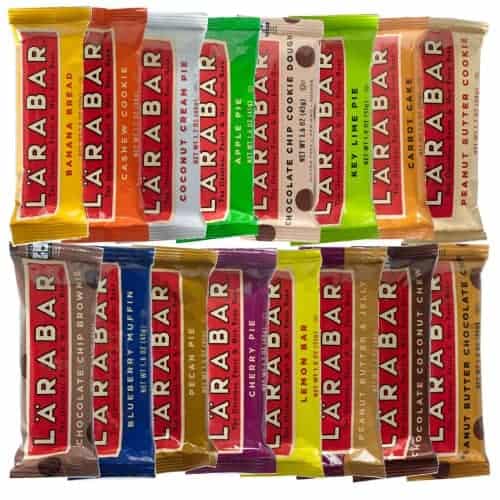 variety of lara bars