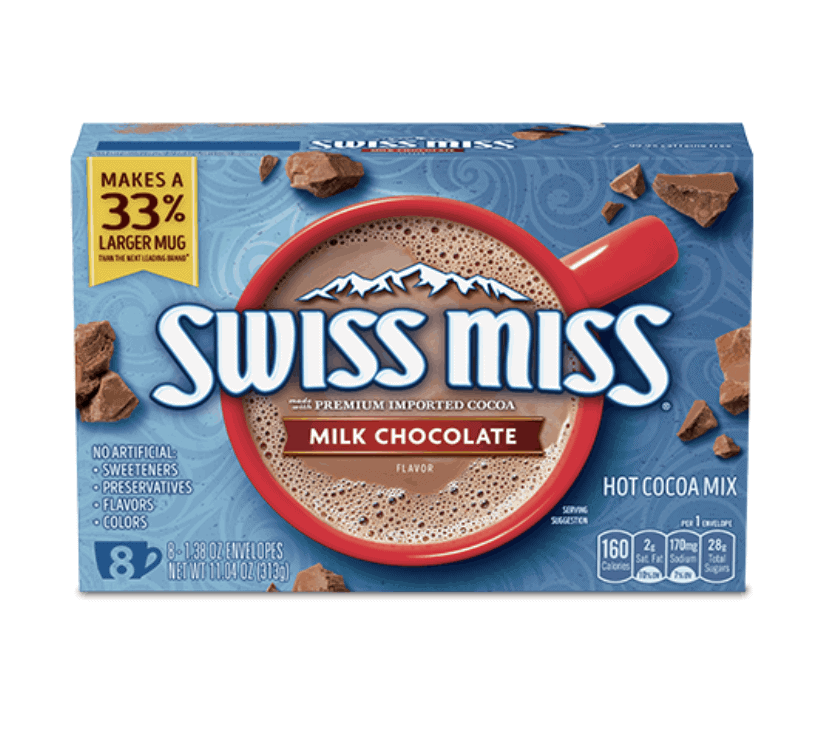 Swiss miss hot chocolate box