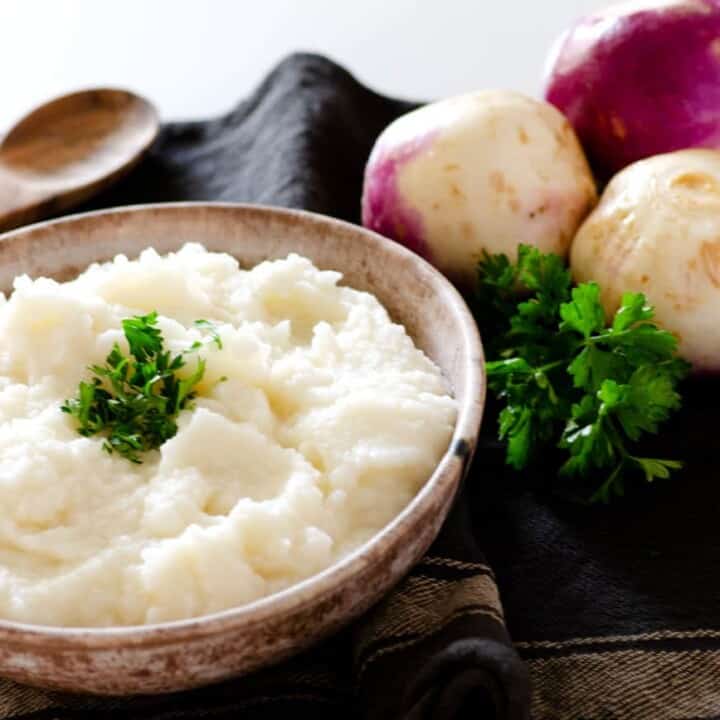 Delicious Creamy Mashed Turnips