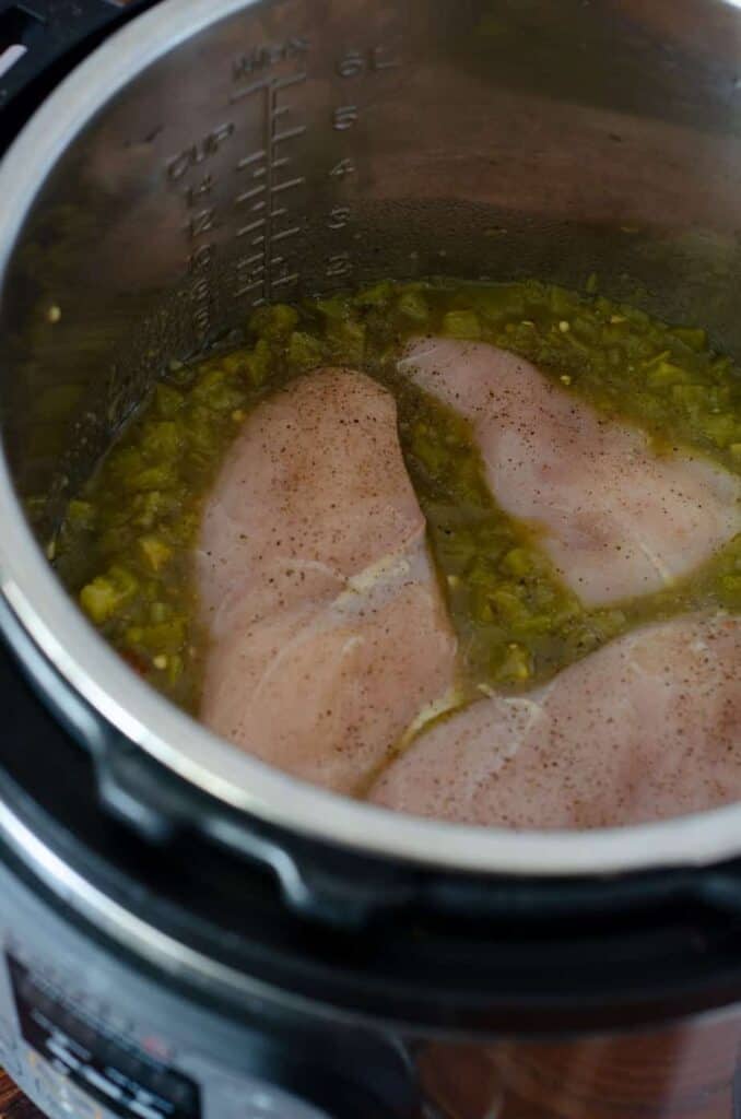 chicken breasts raw in instant pot