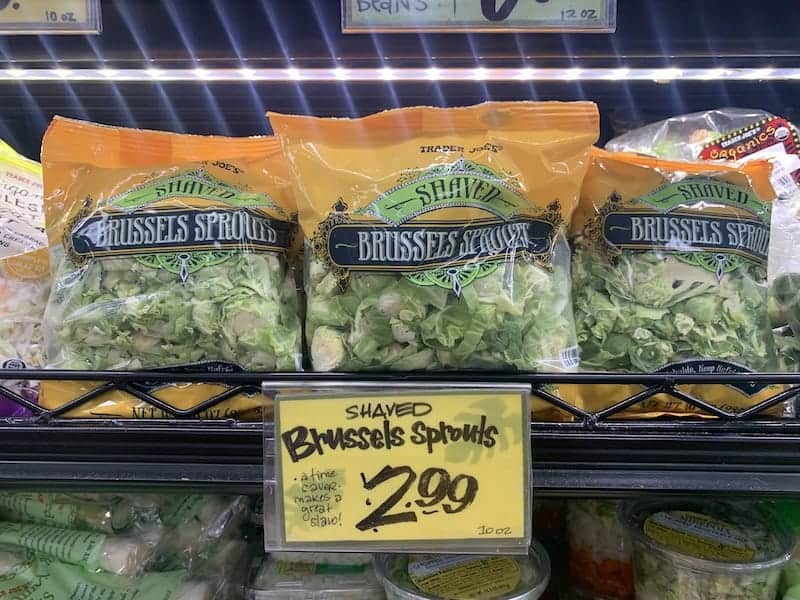 trader joes shaved brussel sprouts